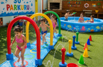 💧 Su Parkuru & Havuz Eğlencesi