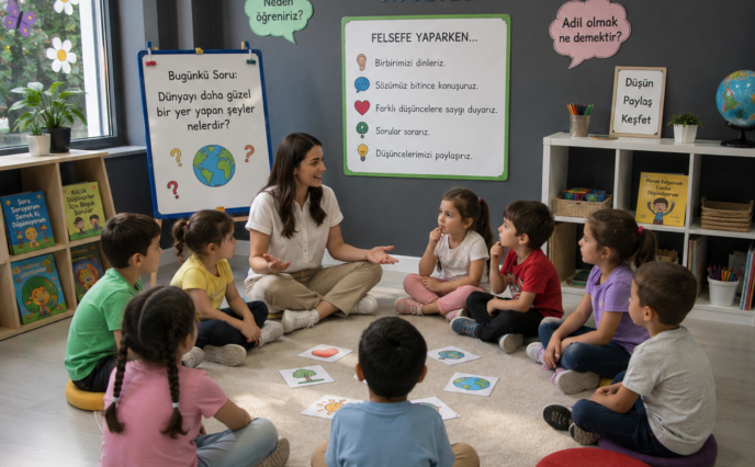 🧠 P4C (Çocuklarla Felsefe) Atölyesi